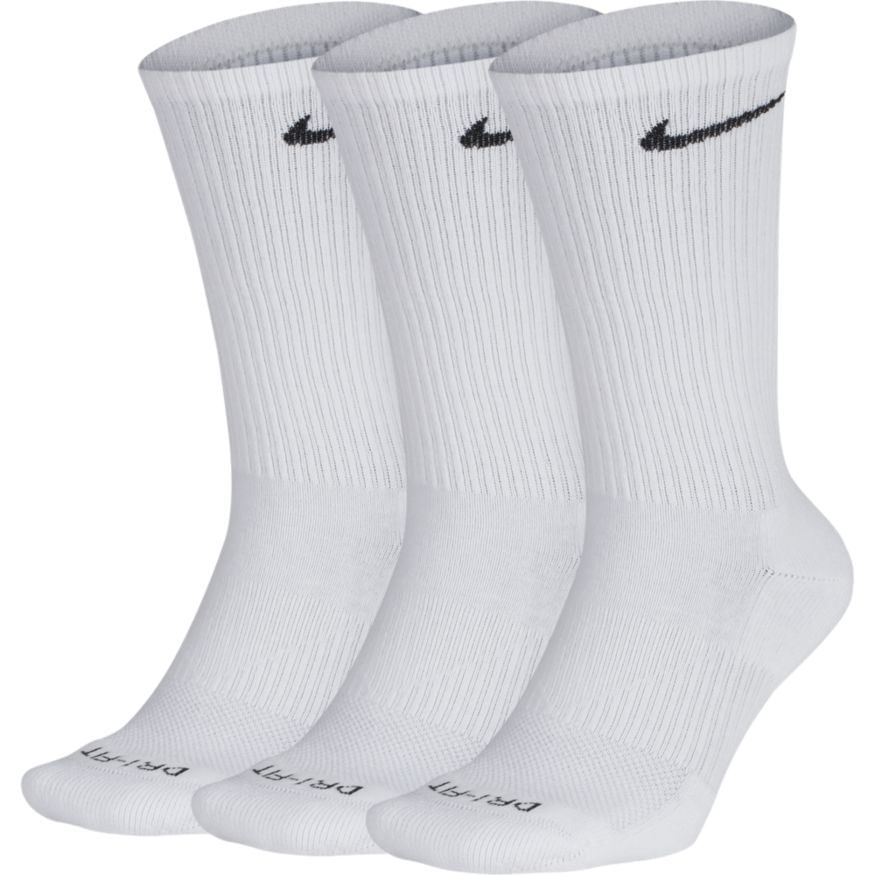 nike dri fit cushion crew socks 3 pack