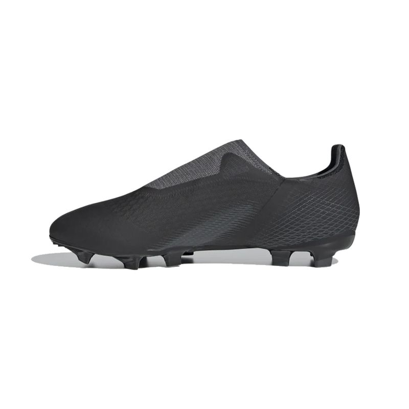 black laceless adidas cleats