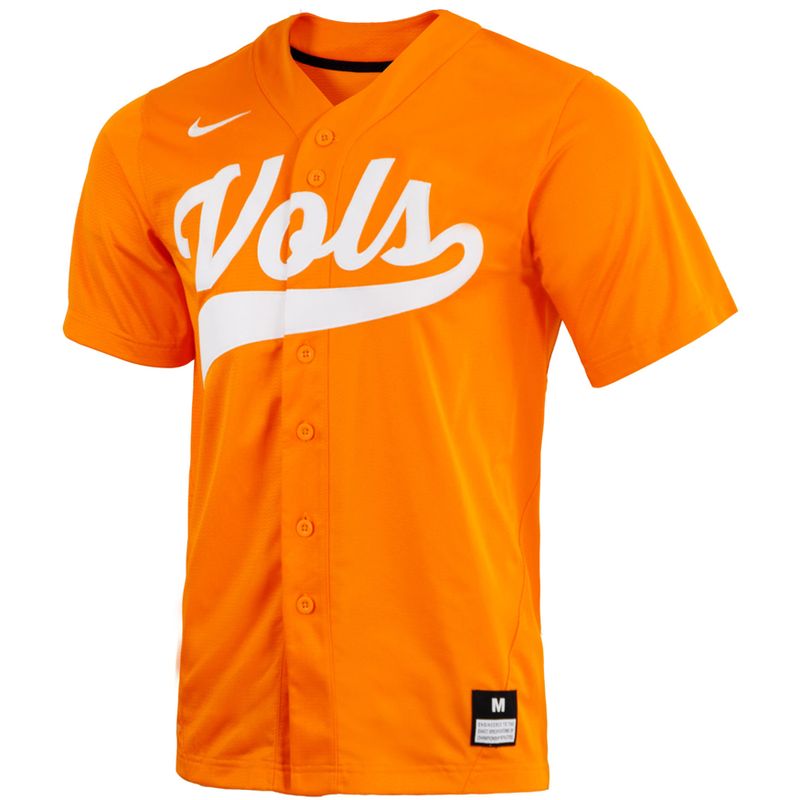 tennessee vols baseball jersey nike