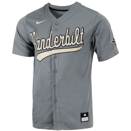 Men's Nike Vanderbilt Commodores Replica Baseball Jersey (Grey)