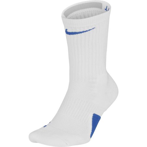 Nike Elite Crew Sock (White/Royal)