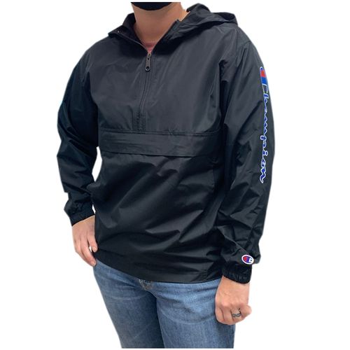 Youth Champion Packable Jacket (Black)