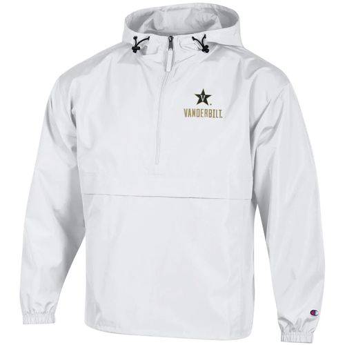 Men's Champion Vanderbilt Commodores Packable Jacket (White)