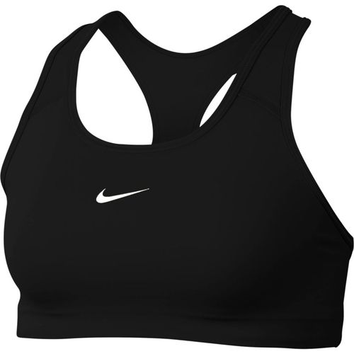 Women's Nike Swoosh Medium-Support Sports Bra (Black/White)