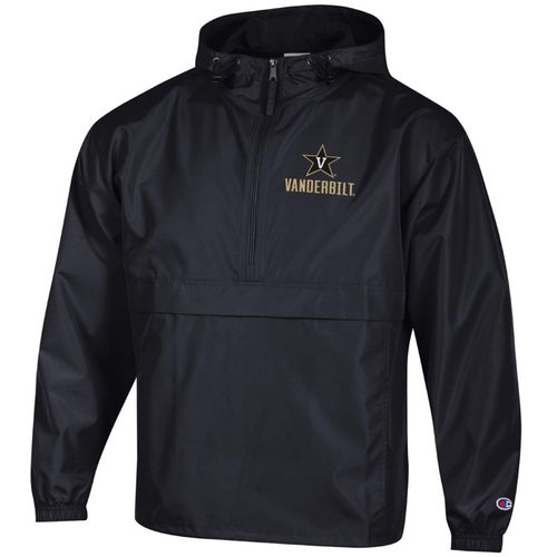 Men's Champion Vanderbilt Commodores Packable Jacket (Black)