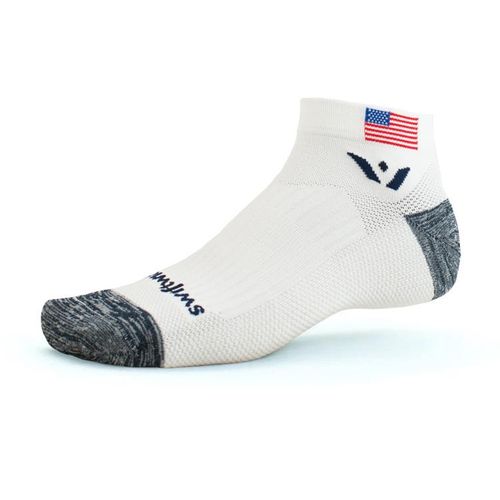 Swiftwick Vision One Tribute USA Flag (White)