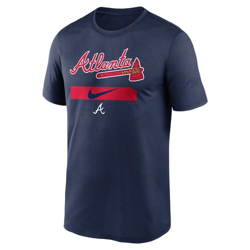 Men's Nike Atlanta Braves Swoosh Legend T-Shirt (Navy)