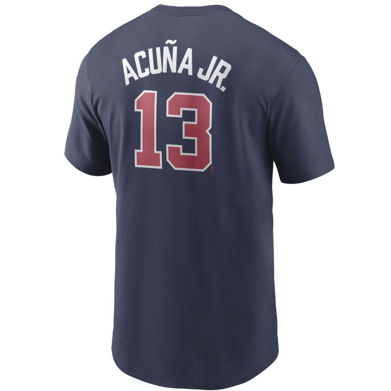 Atlanta Braves Nike Team Wordmark T-Shirt - Navy