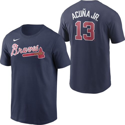 Atlanta Braves Nike Wordmark T-Shirt - Mens