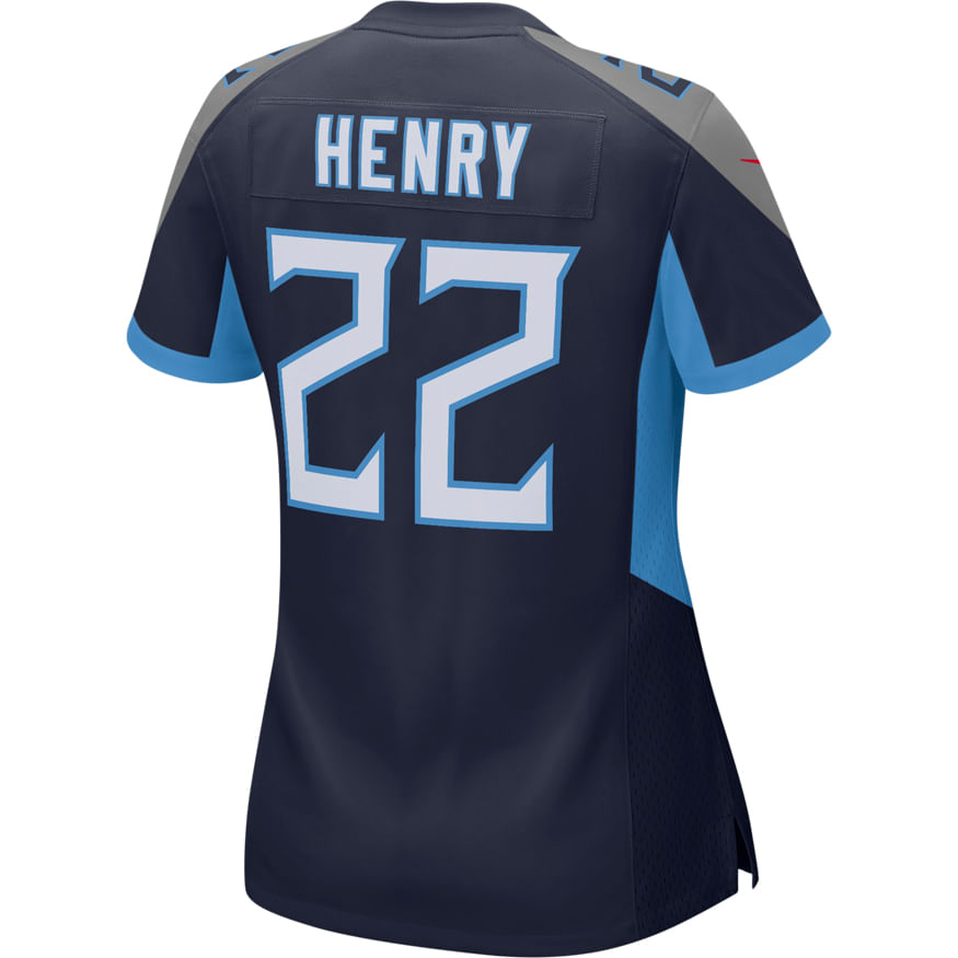 Women's Nike Derrick Henry Gray Tennessee Titans Atmosphere Fashion Game Jersey Size: Small