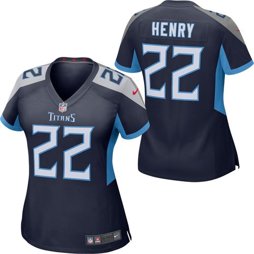 Women's Nike Tennessee Titans Derrick Henry Game Jersey (Navy)