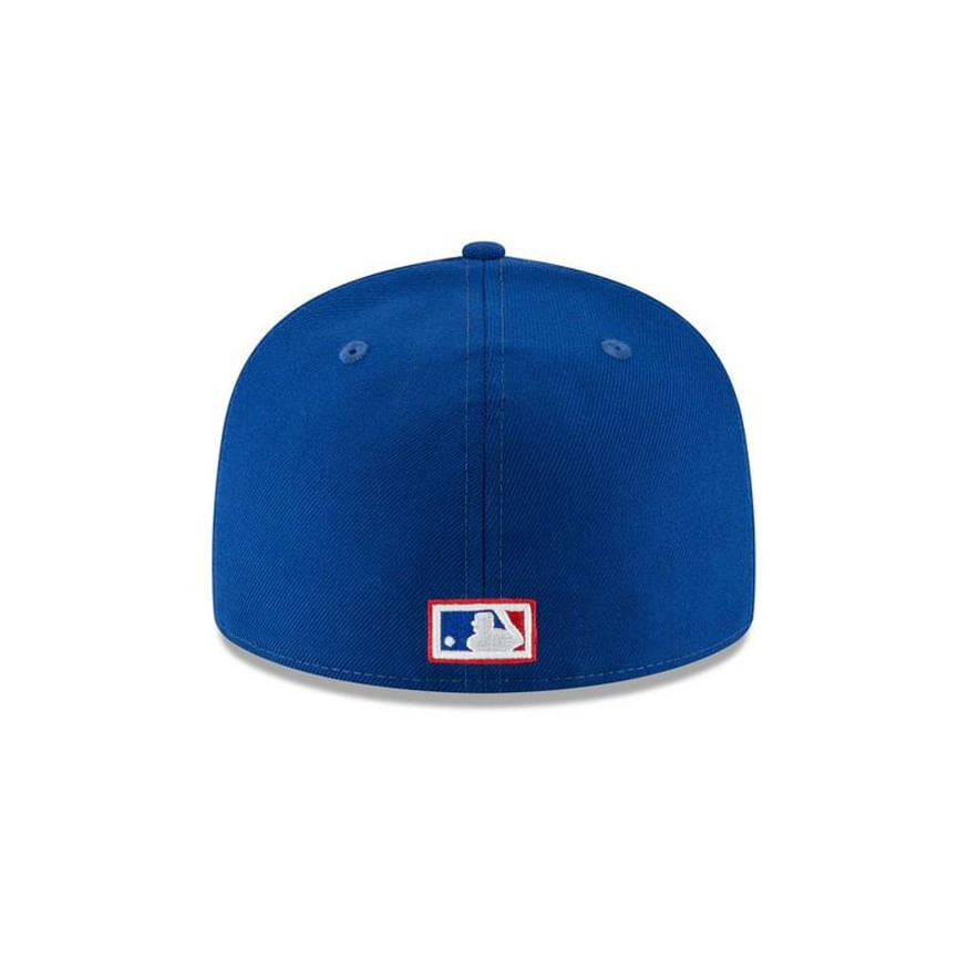 Atlanta Braves New Era White Logo 59FIFTY Fitted Hat - Royal