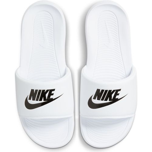 Men's Nike Victori One Slide (White/Black)