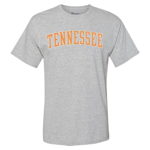 Men's Champion Tennessee Volunteers Vertical Arch T-Shirt (Oxford)