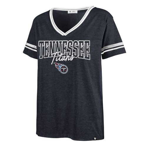 '47 Brand Women's Tennessee Titans Hollow Bling T-Shirt (Navy)