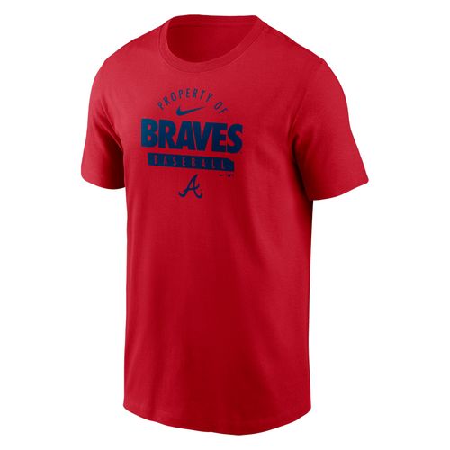 Men's Nike Atlanta Braves Property Of T-Shirt (Red)