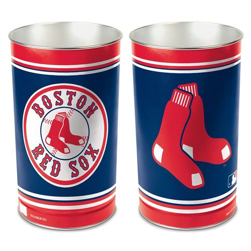 Boston Red Sox Tapered Trashcan