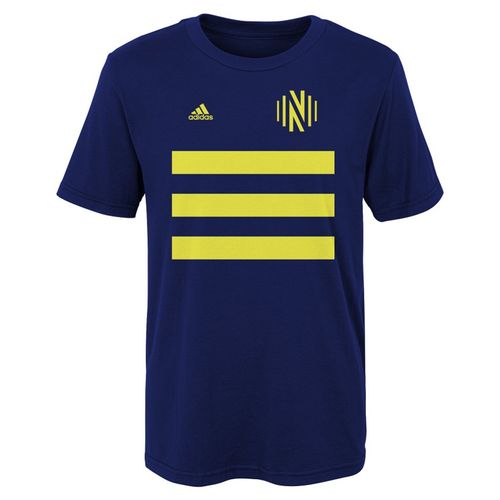 Kid's Nashville Soccer Club Pitch T-Shirt (Navy)