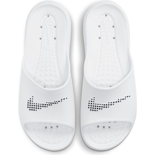 Men's Nike Victori One Shower Slide (White/Black)
