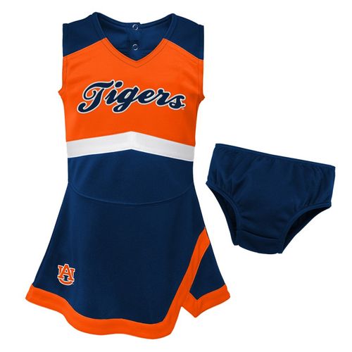Infant Auburn Tigers Cheer Dress (Navy/Orange)