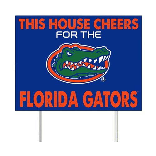 Florida Gators Cheers Yard Sign