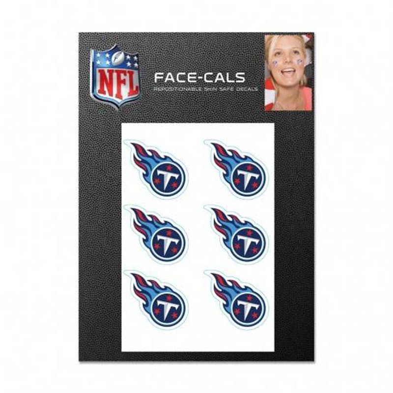 Tennessee Titans 15-Pack of Face Decals