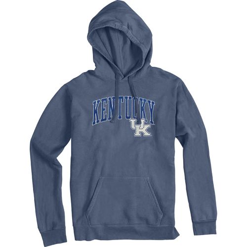 Men's Kentucky Wildcats Arch Logo Hooded Fleece (Blue)