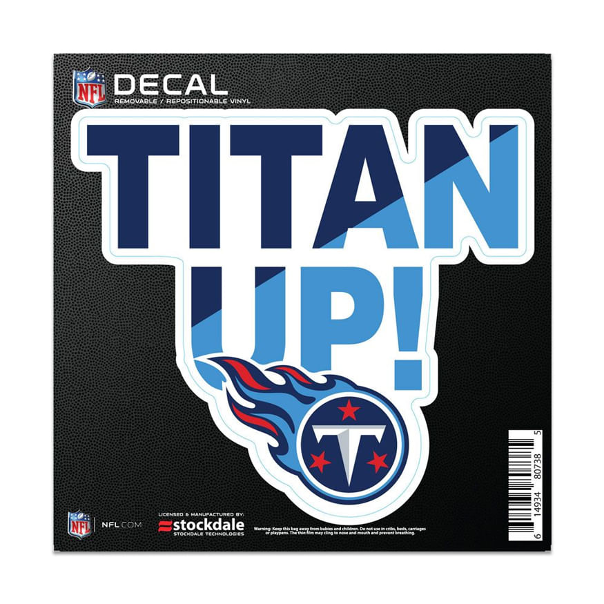 TITAN UP Tennessee Titans Football License Plate Sign 