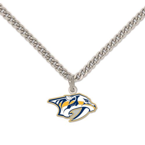 Nashville Predators Logo Charm Necklace