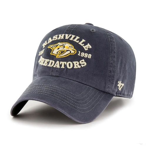 '47 Brand Nashville Predators Brockman Clean Up Adjustable Hat (Vintage Navy)