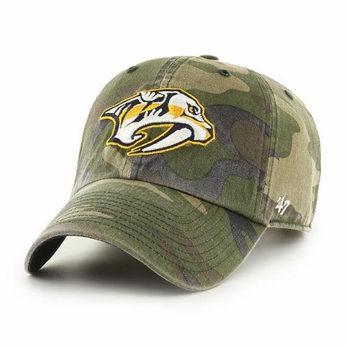 '47 Brand Nashville Predators Camo Clean Up Hat (Camo)