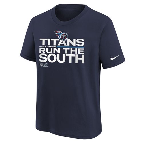 Youth Nike Tennessee Titans Division Champions T-Shirt (Navy)
