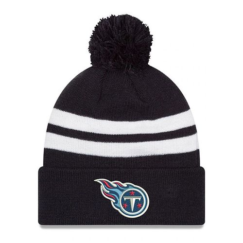 New Era Tennessee Titans Two-Tone Knit Hat (Navy)