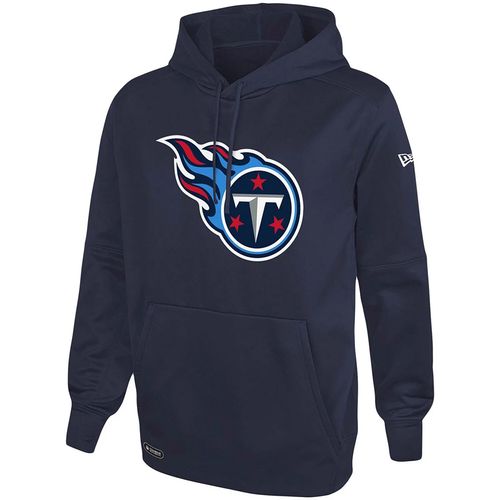 Men's New Era Tennessee Titans Stadium Logo Fleece Hoodie (Navy)