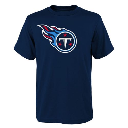 Kid's Tennessee Titans Primary Logo T-Shirt (Navy)