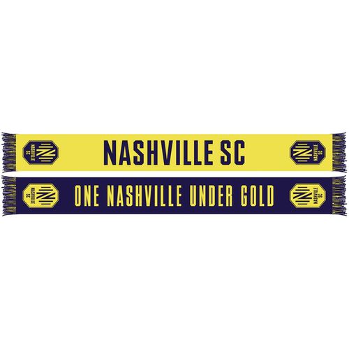 Nashville Soccer Club One Nashville Under Gold Scarf (Navy/Gold)