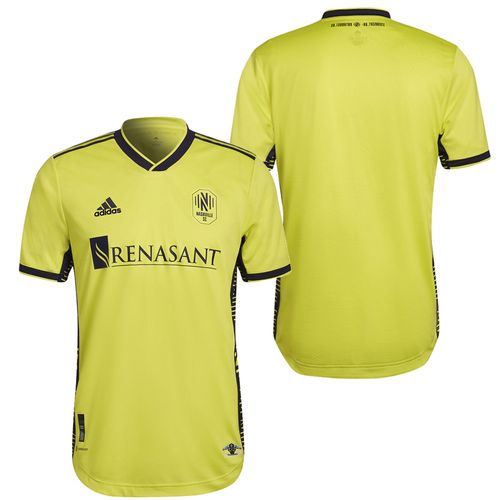 adidas Nashville Soccer Club Home Authentic Jersey | Yellow