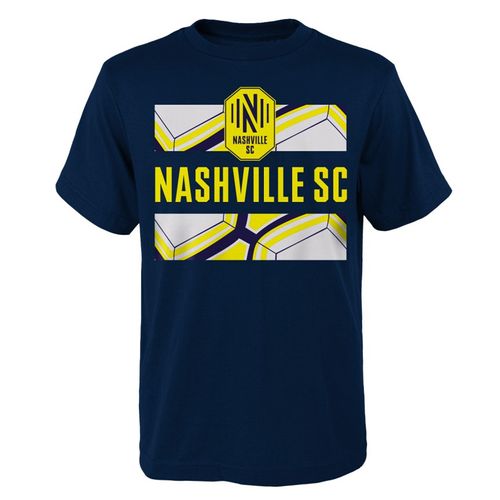 Youth Nashville Soccer Club Super Soccer T-Shirt | Navy