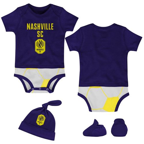 Infant Nashville Soccer Club Onesie Set | Navy