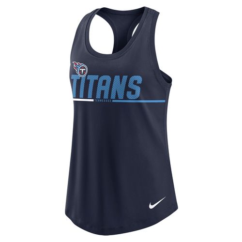 Women's Nike Tennessee Titans Racerback Tank Top | Navy