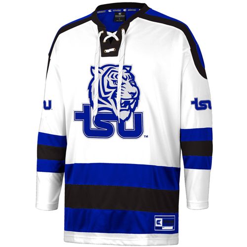 Men's Tennessee State Tigers Czerik Hockey Jersey | White/Royal