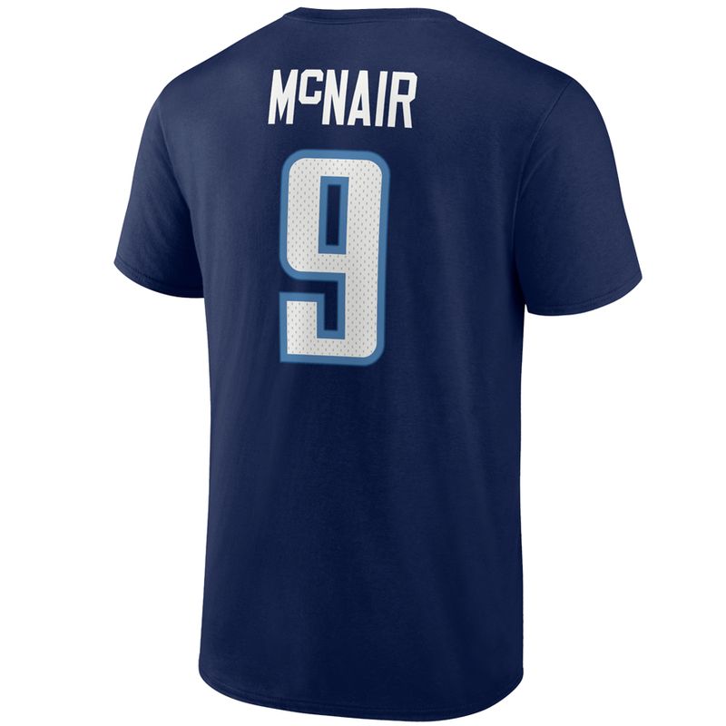 Men's Fanatics Tennessee Titans Steve McNair Retired T-Shirt | Navy 4X Navy 203499