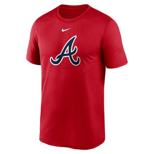 Men's Nike Atlanta Braves Large Logo T-Shirt | Red