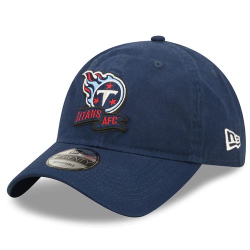 Youth New Era Tennessee Titans 9Twenty 2022 Sideline Adjustable Hat | Navy