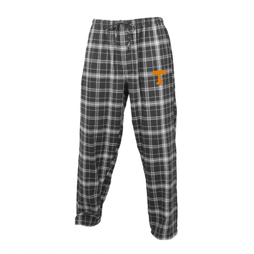Men's Tennessee Volunteers Ultimate Plaid Flannel Pant | Charcoal/Grey