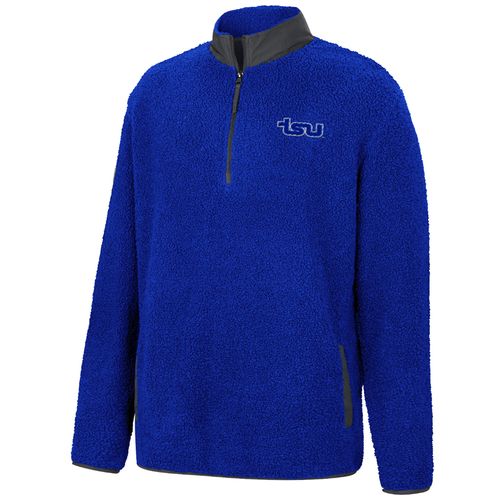 Men's Tennessee State Tigers Score Keeper Sherpa 1/4 Zip Up | Royal
