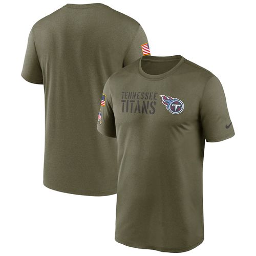 Men's Nike Tennessee Titans 2022 Salute To Service T-Shirt | Olive