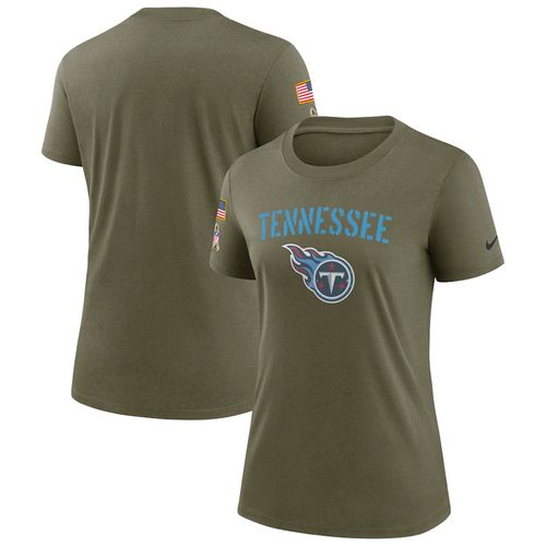 Women's Nike Tennessee Titans 2022 Salute To Service T-Shirt | Olive