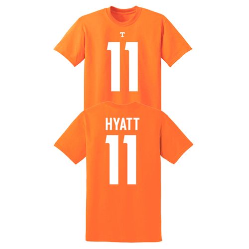 Men's Tennessee Volunteers Jalin Hyatt Home T-Shirt | Orange