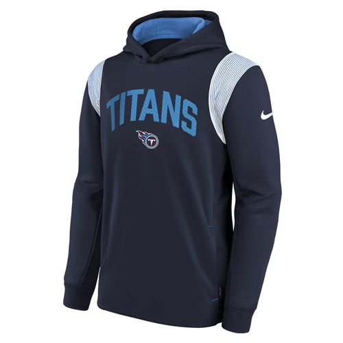 Youth Nike Tennessee Titans Therma Fleece Hoodie | Navy